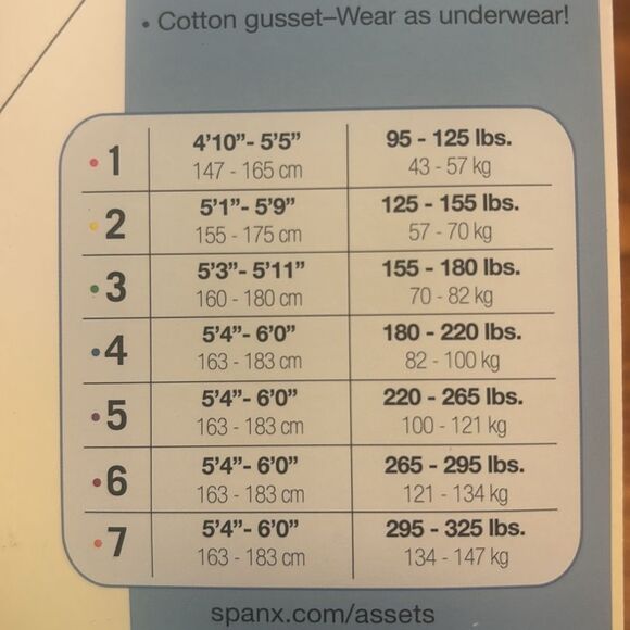 NEW Women's Assets by Sara Blakely 166B Sensational Shaper Shapewear Nude Size 4 - Picture 6 of 8